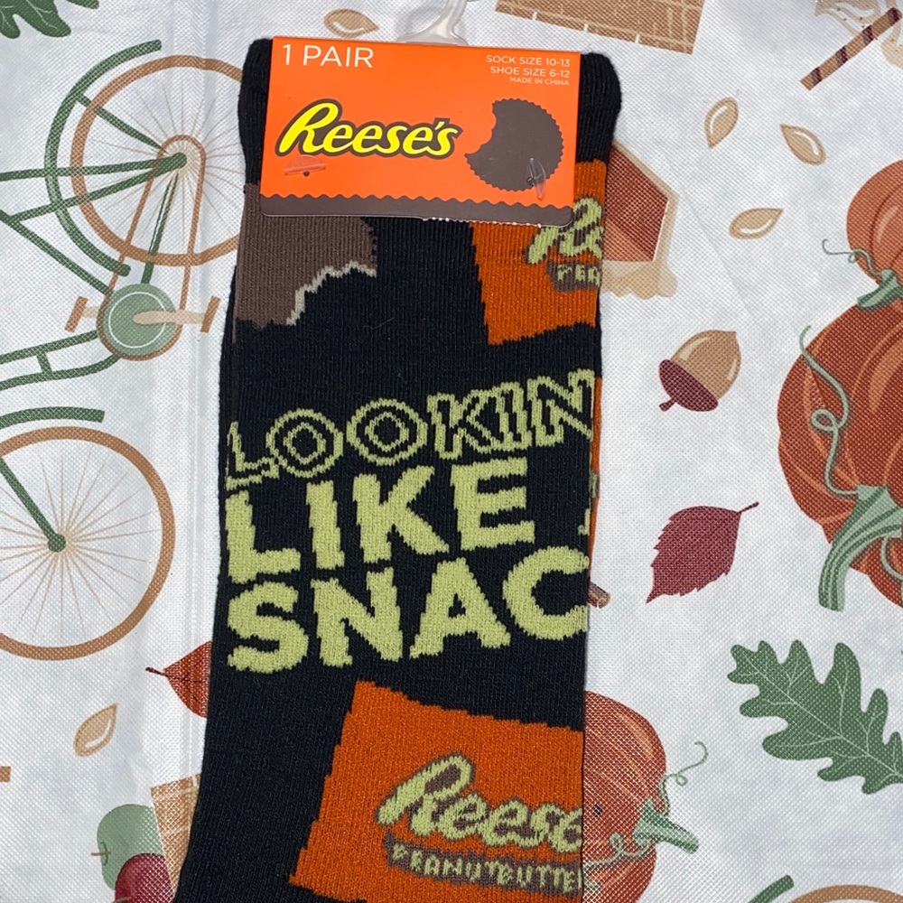 3/$18 bundle Hershey Reese’s Socks